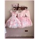 Mademoiselle Pearl Sanrio My Melody Rose Themed Apron Top Skirt Set JSKs and OPs(Reservation/Full Payment Without Shipping)
